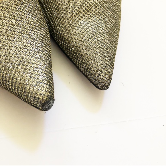 Jimmy Choo - Able Lame Glitter light bronze pumps - Picture 4 of 8